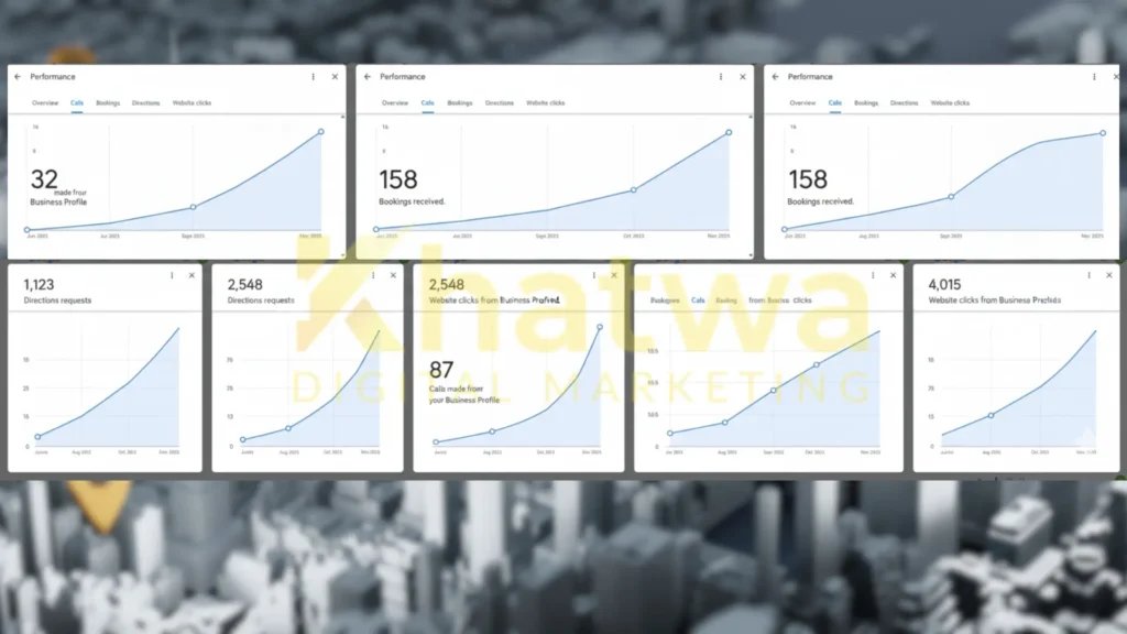 نتائج تحسين خرائط جوجل